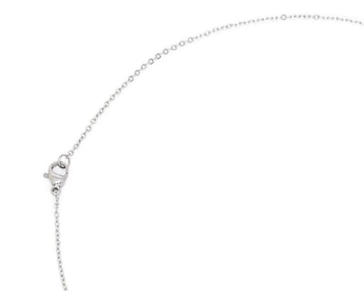Foto 3 | Collar de Acero Inoxidable Thinner