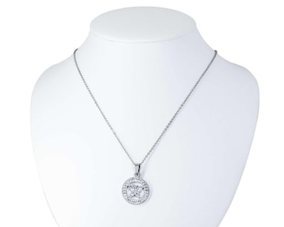 Foto 4 | Collar de Acero Inoxidable Thinner