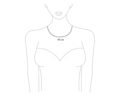 Foto 3 | Collar de Acero Inoxidable Thinner
