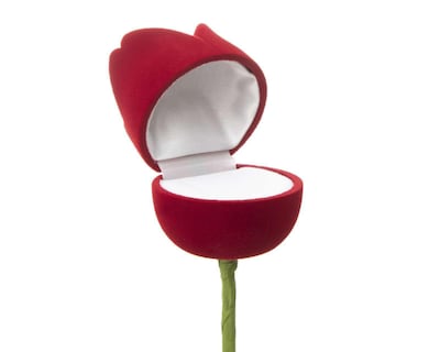 Foto 3 | Estuche para Anillo Joyapak Rojo