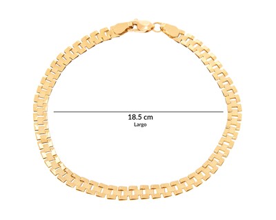 Foto 6 | Pulsera de Oro 10K Dant