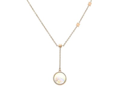 Foto 2 | Collar de Chapa de Oro Plafer