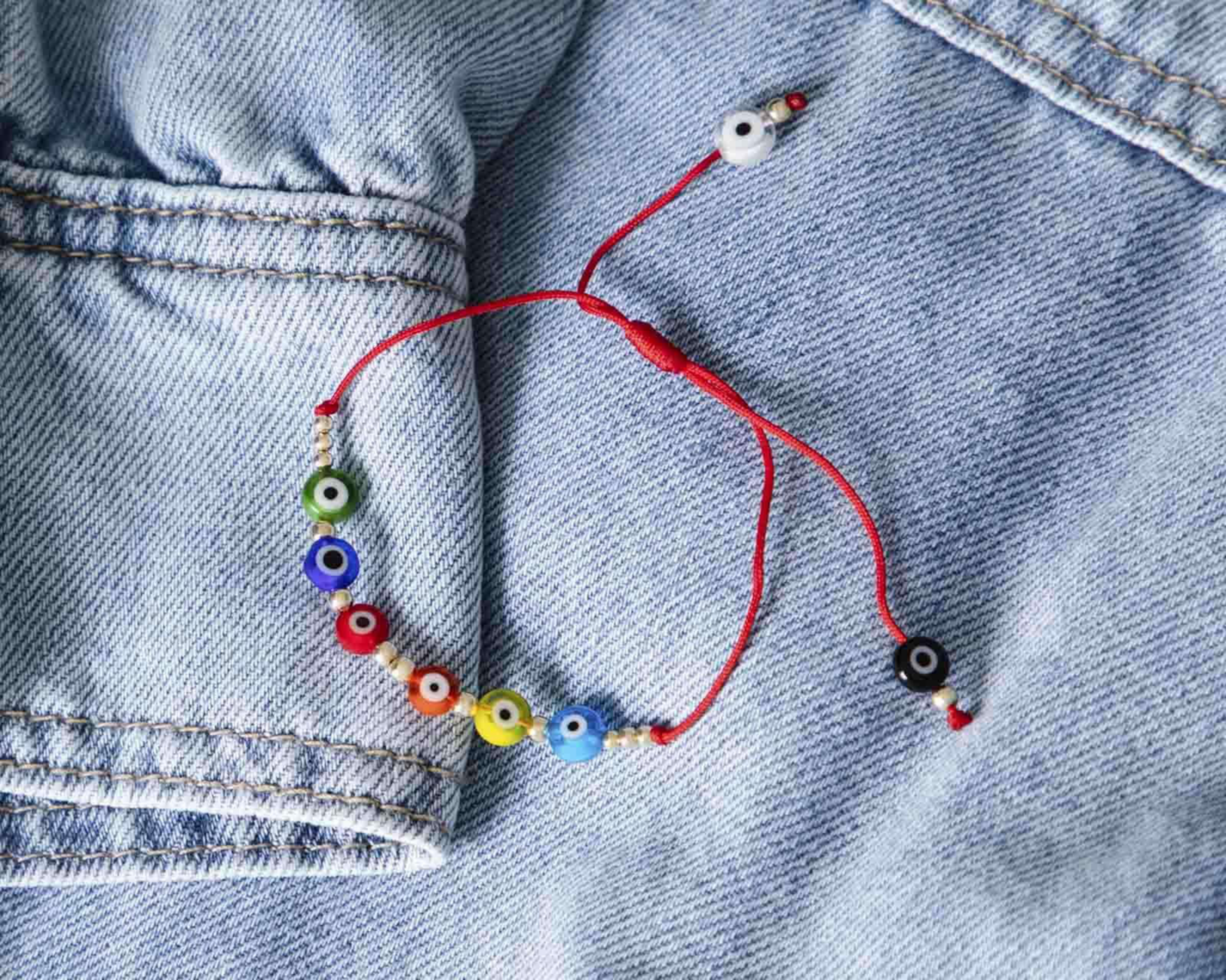 Foto 5 pulgar | Pulsera Tejida Mashala