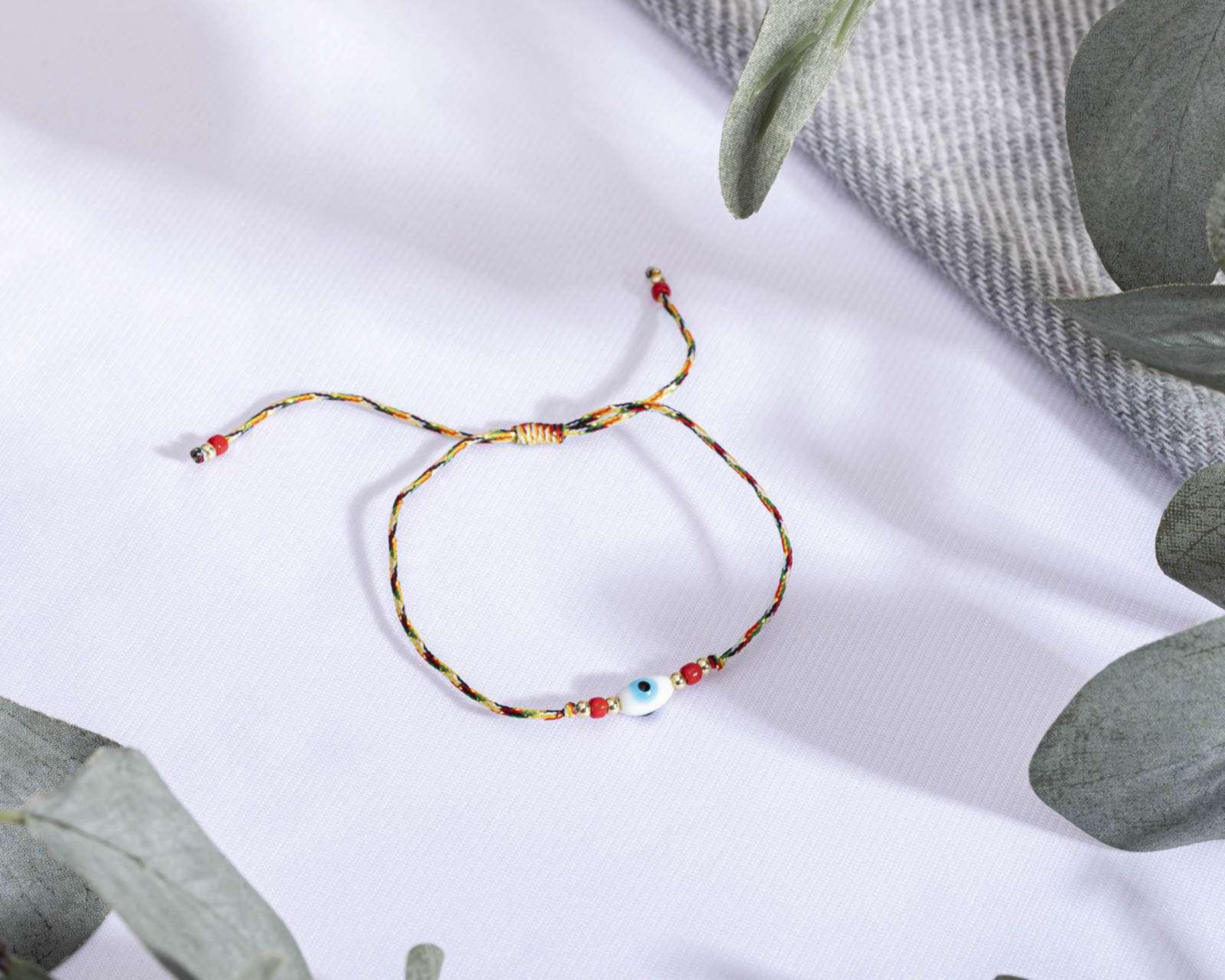 Foto 4 pulgar | Pulsera Tejida Mashala