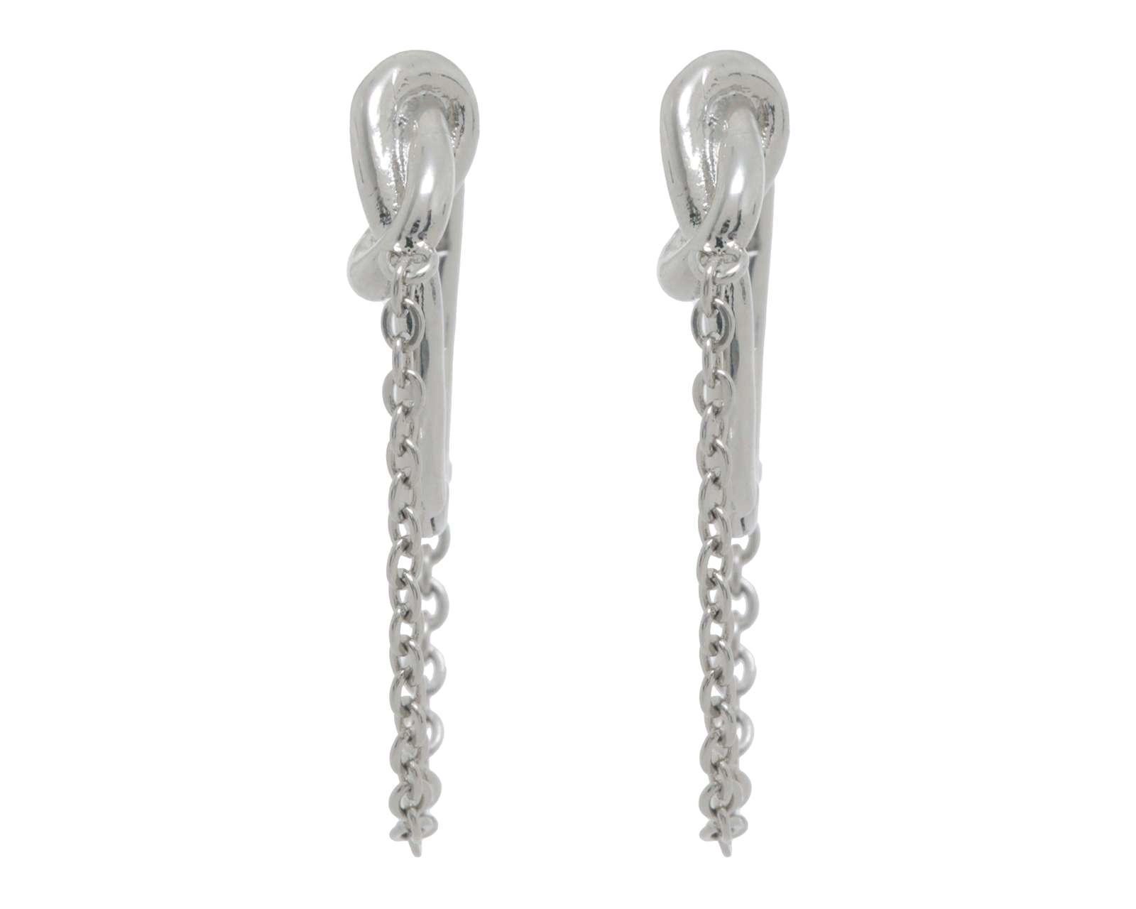 Foto 3 pulgar | Aretes de Bisutería Fina Thinner