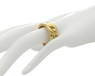 Foto 5 | Anillo de Acero Inoxidable 8 - 8.5