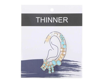 Foto 1 | Aretes de Bisutería Fina Thinner 10 Pares