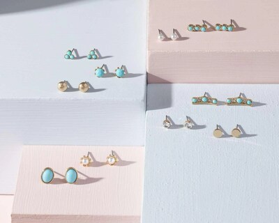 Foto 4 | Aretes de Bisutería Fina Thinner 10 Pares