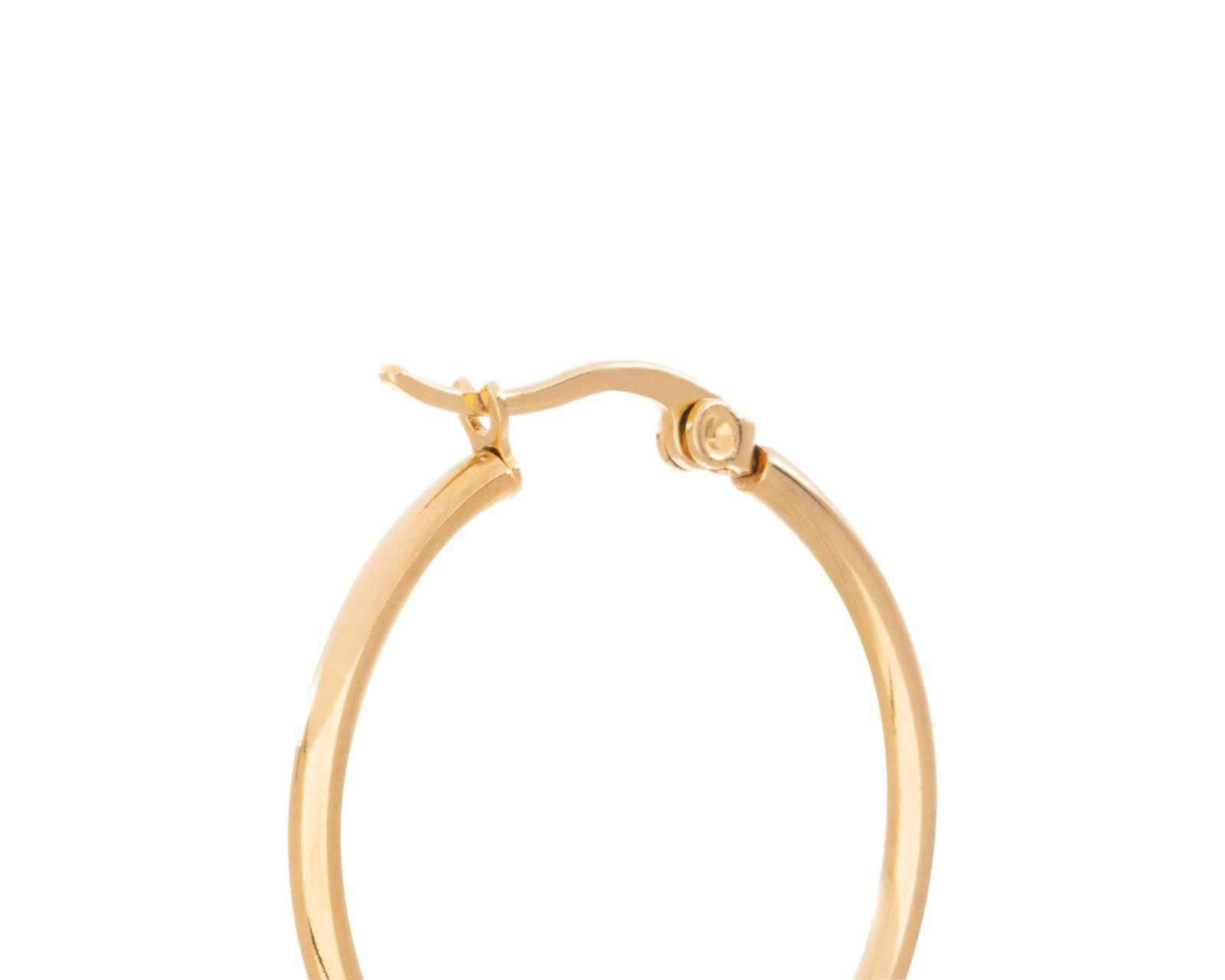 Foto 6 pulgar | Aretes de Acero Inoxidable Thinner 2 Pares