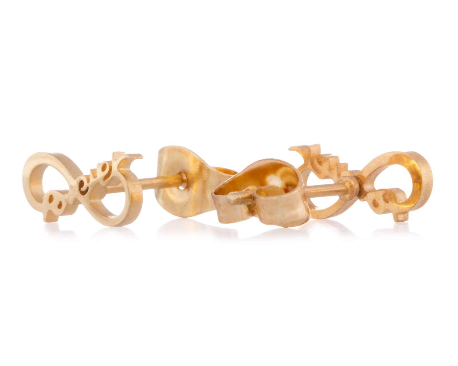 Foto 4 | Aretes de Acero Inoxidable Thinner 3 Pares