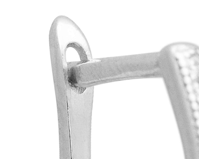 Foto 3 | Aretes de Plata Thinner