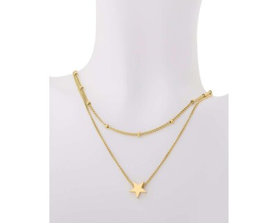 Foto 3 | Collar de Acero Inoxidable Thinner