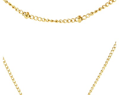Foto 4 | Collar de Acero Inoxidable Thinner