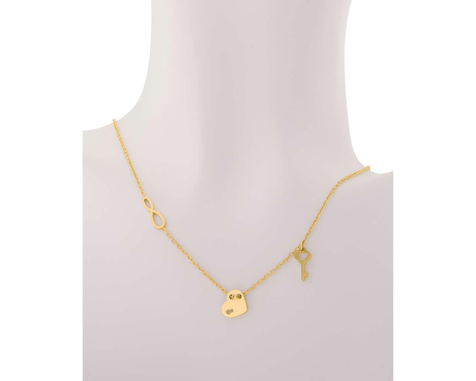 Foto 3 | Collar de Acero Inoxidable Thinner