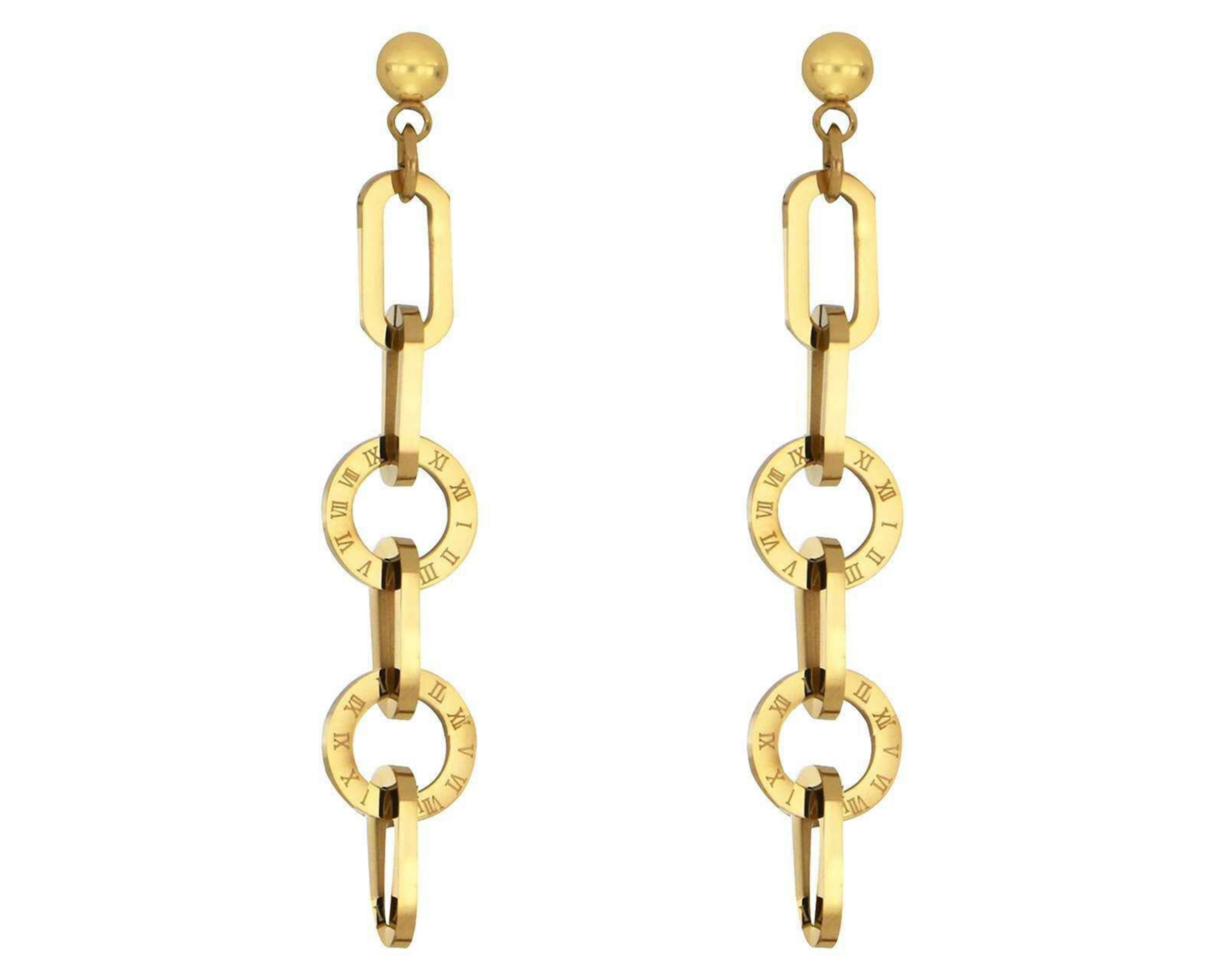 Foto 3 pulgar | Aretes de Acero Inoxidable Jennifer Lopez