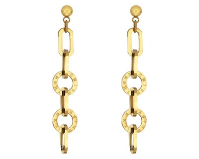 Foto 2 | Aretes de Acero Inoxidable Jennifer Lopez