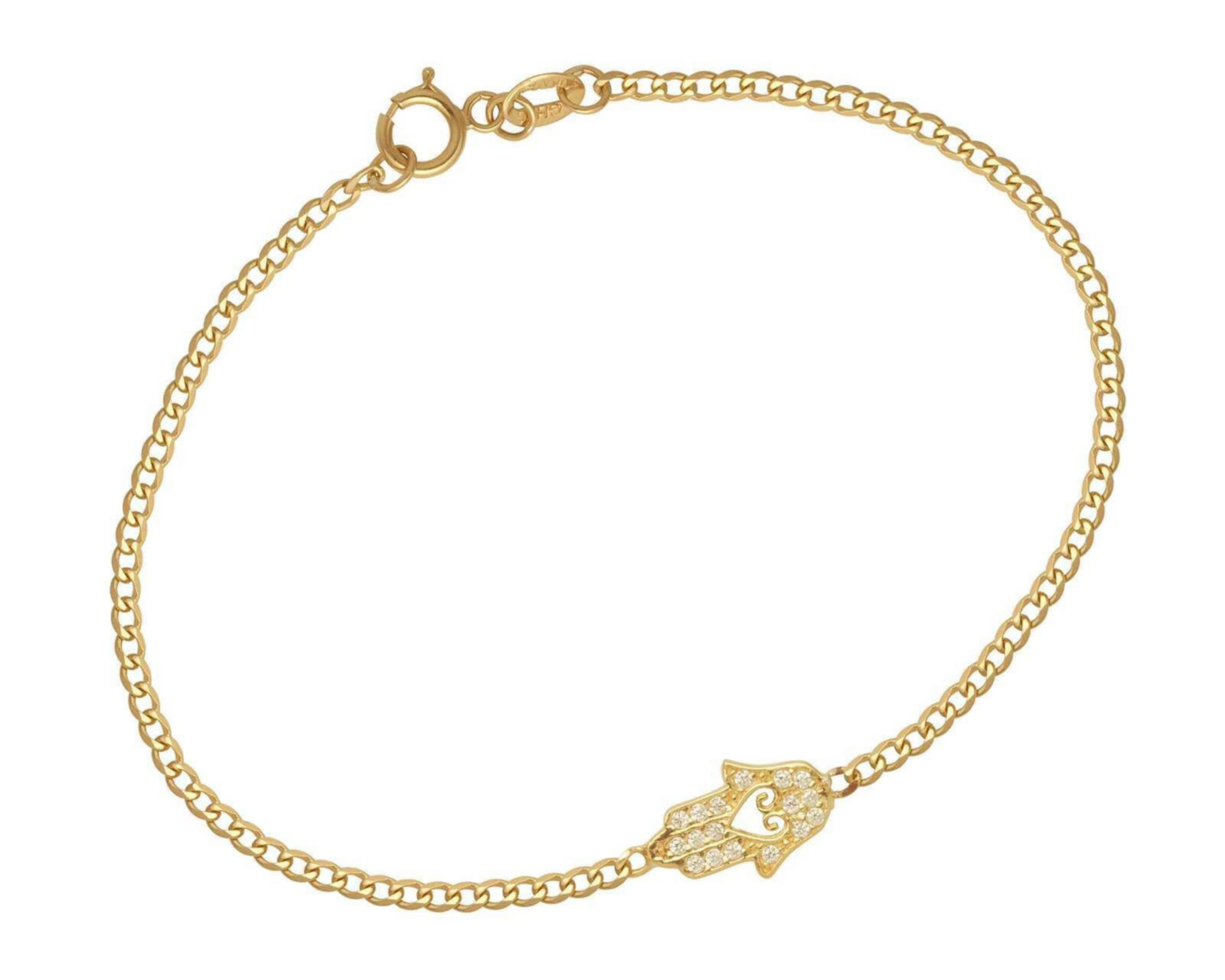 Pulsera de Oro de 10K Sentimientos