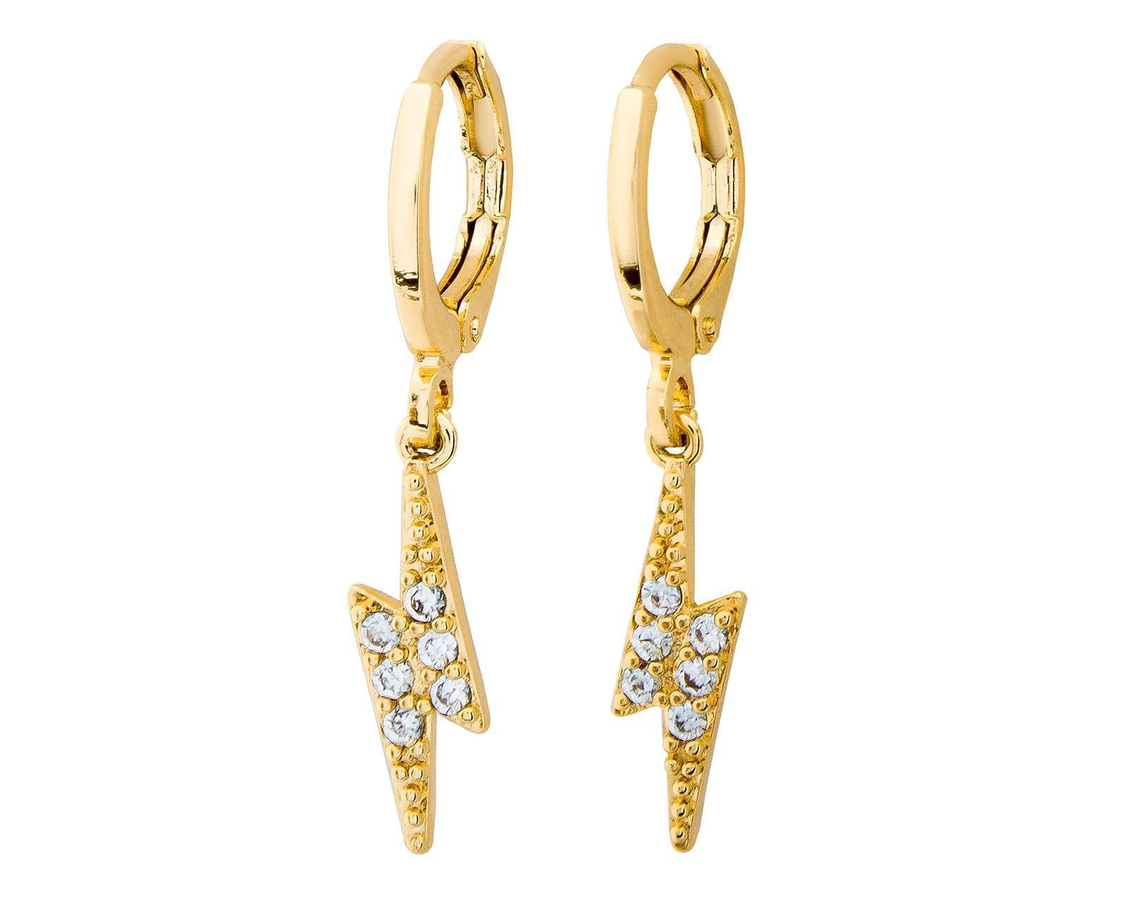 Foto 4 pulgar | Cadena y Aretes de Chapa de Oro 18K Plafer