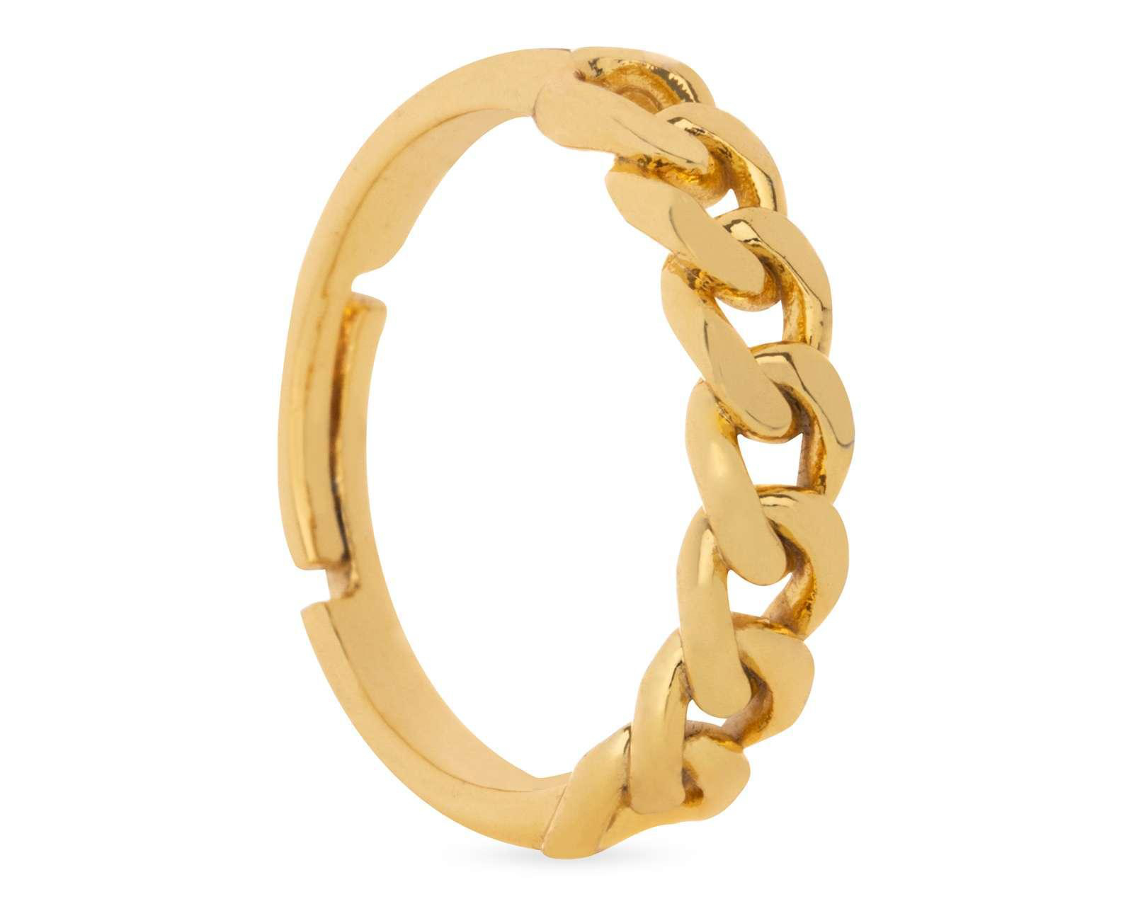 Foto 1 | Anillo de Chapa de Oro 18K Unitalla