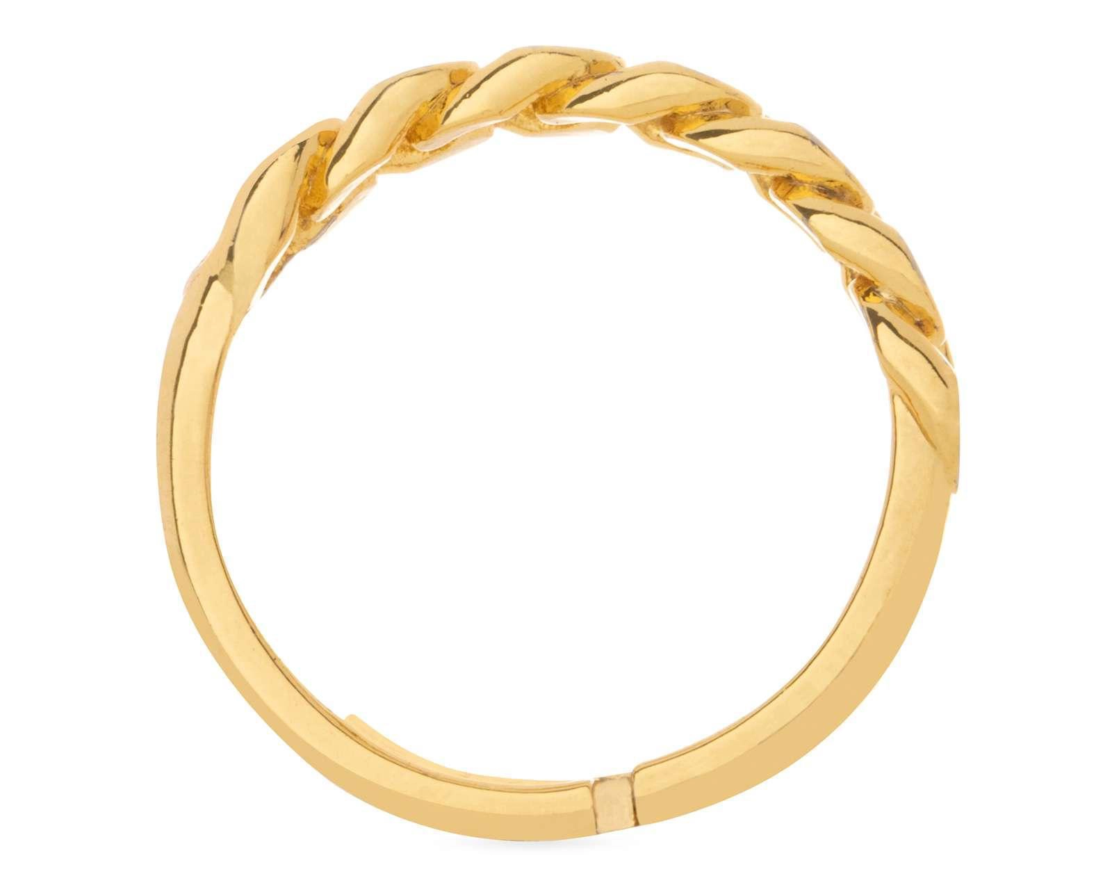 Foto 3 | Anillo de Chapa de Oro 18K Unitalla