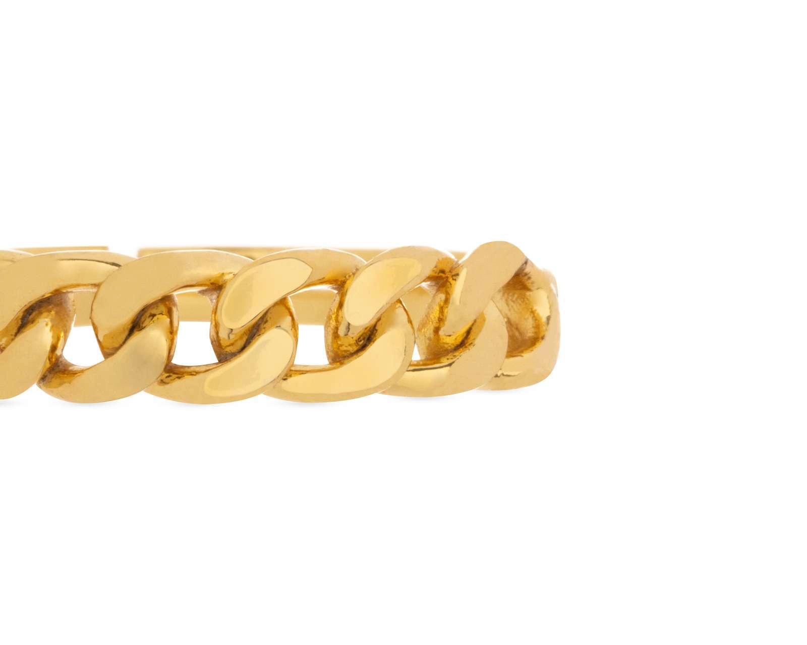 Foto 5 pulgar | Anillo de Chapa de Oro 18K Unitalla