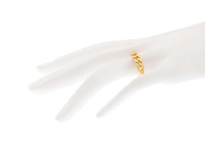 Foto 5 | Anillo de Chapa de Oro 18K Unitalla