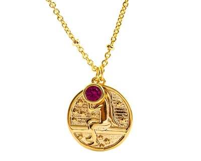 Foto 1 | Collar de Chapa de Oro 18K Mareti Signo Virgo