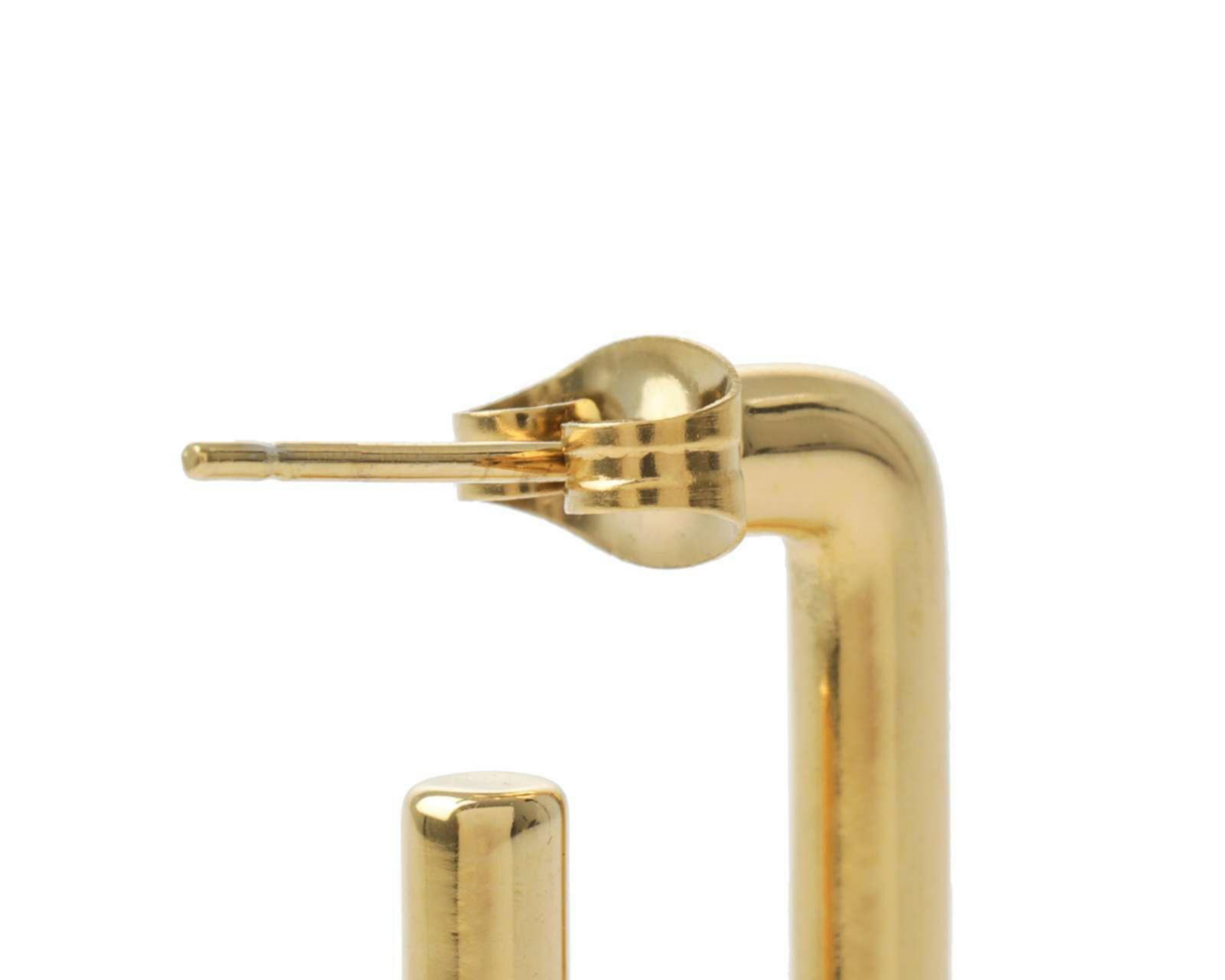 Foto 3 | Aretes de Acero Inoxidable Thinner