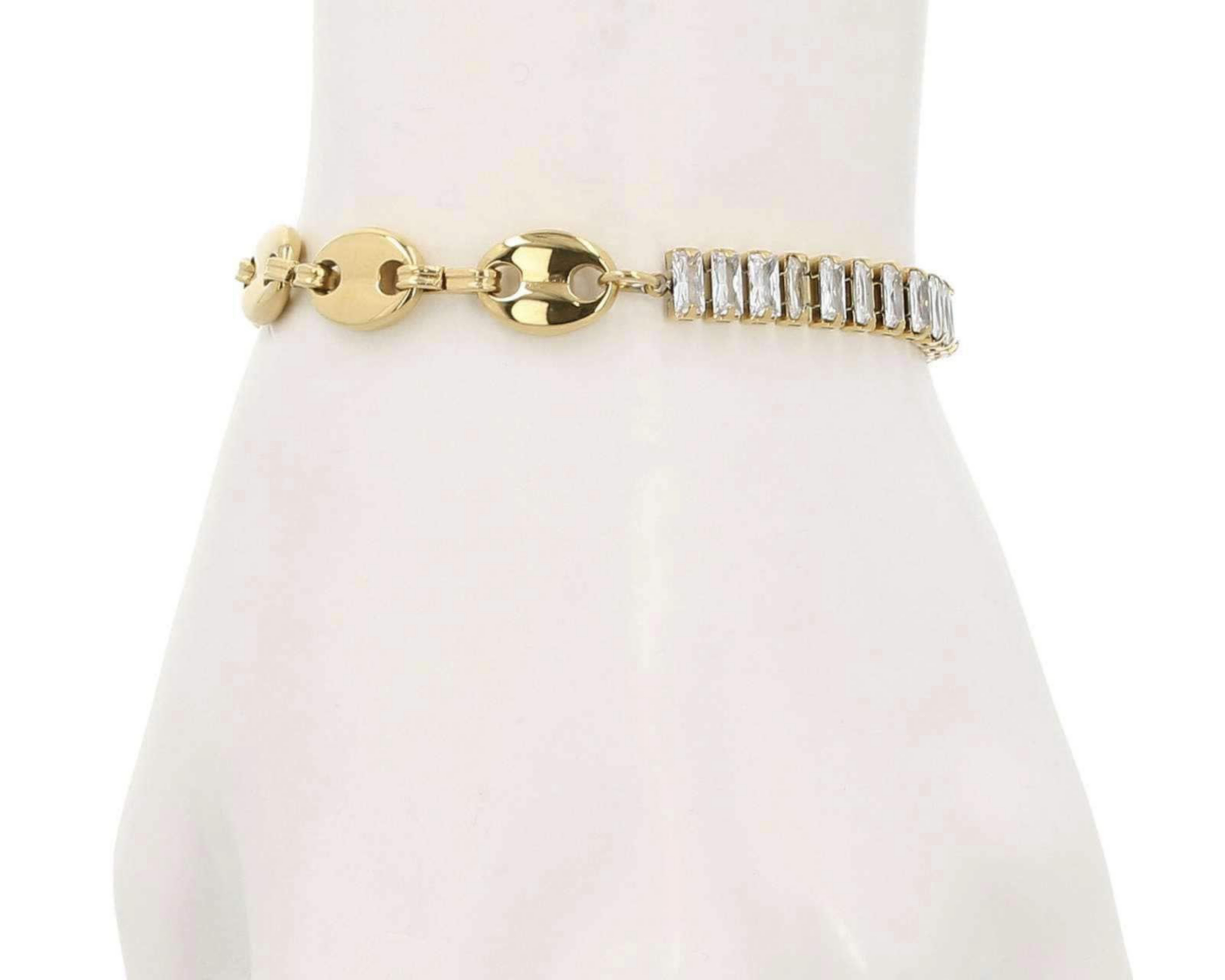 Foto 5 pulgar | Pulsera de Acero Inoxidable Jennifer Lopez