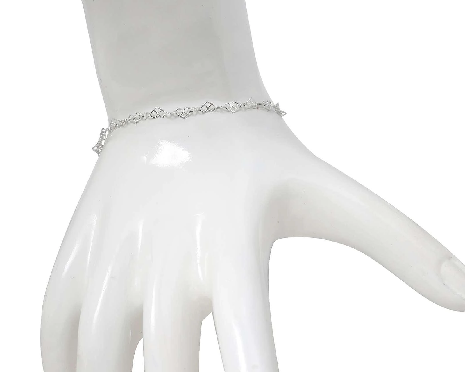 Foto 5 pulgar | Pulsera de Plata Sahara