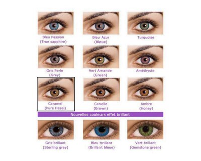 Foto 2 | Lentes de Contacto FreshLook ColorBlends Caramelo