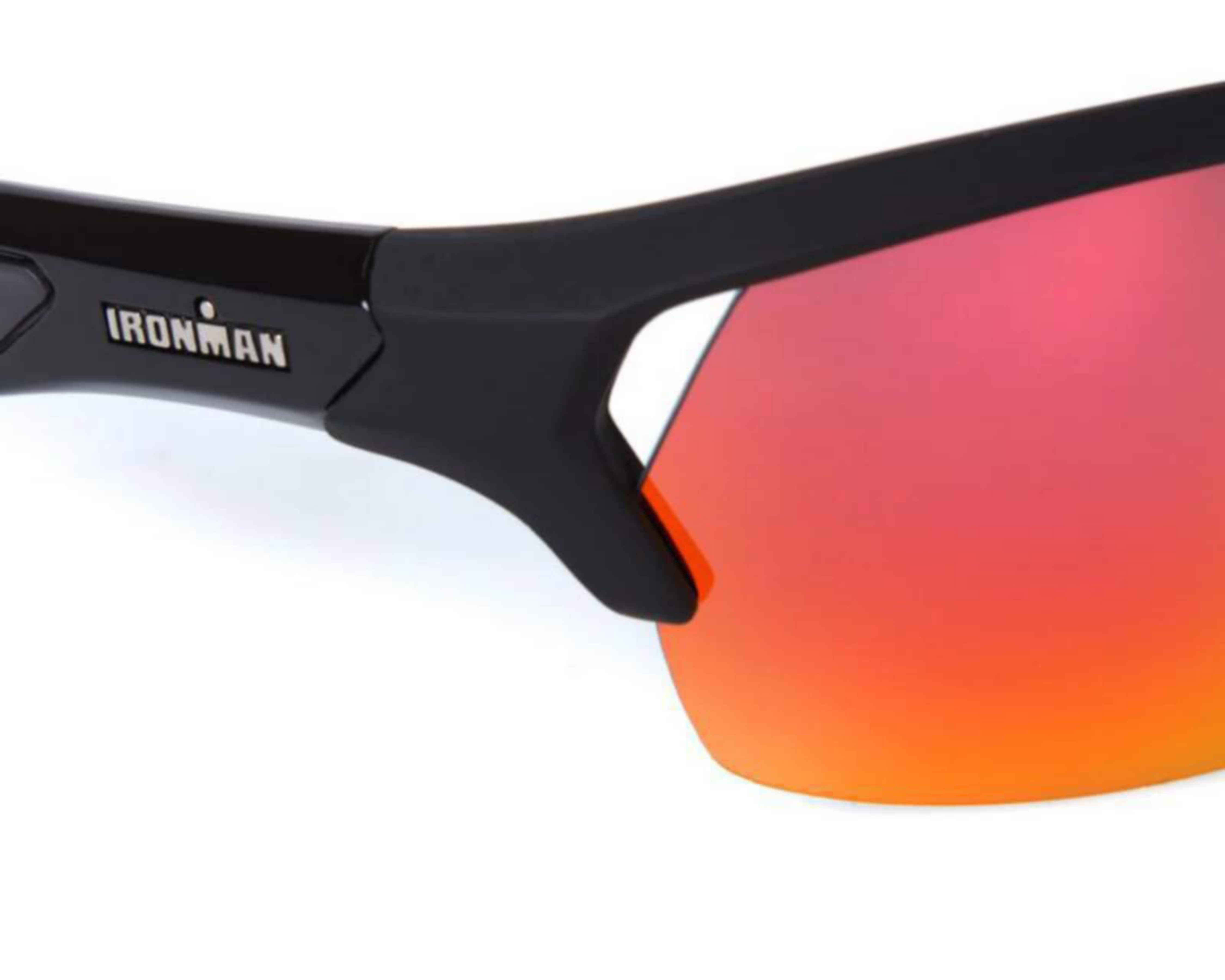Foto 5 pulgar | Lentes de Sol Iron Man Deportivos Negros