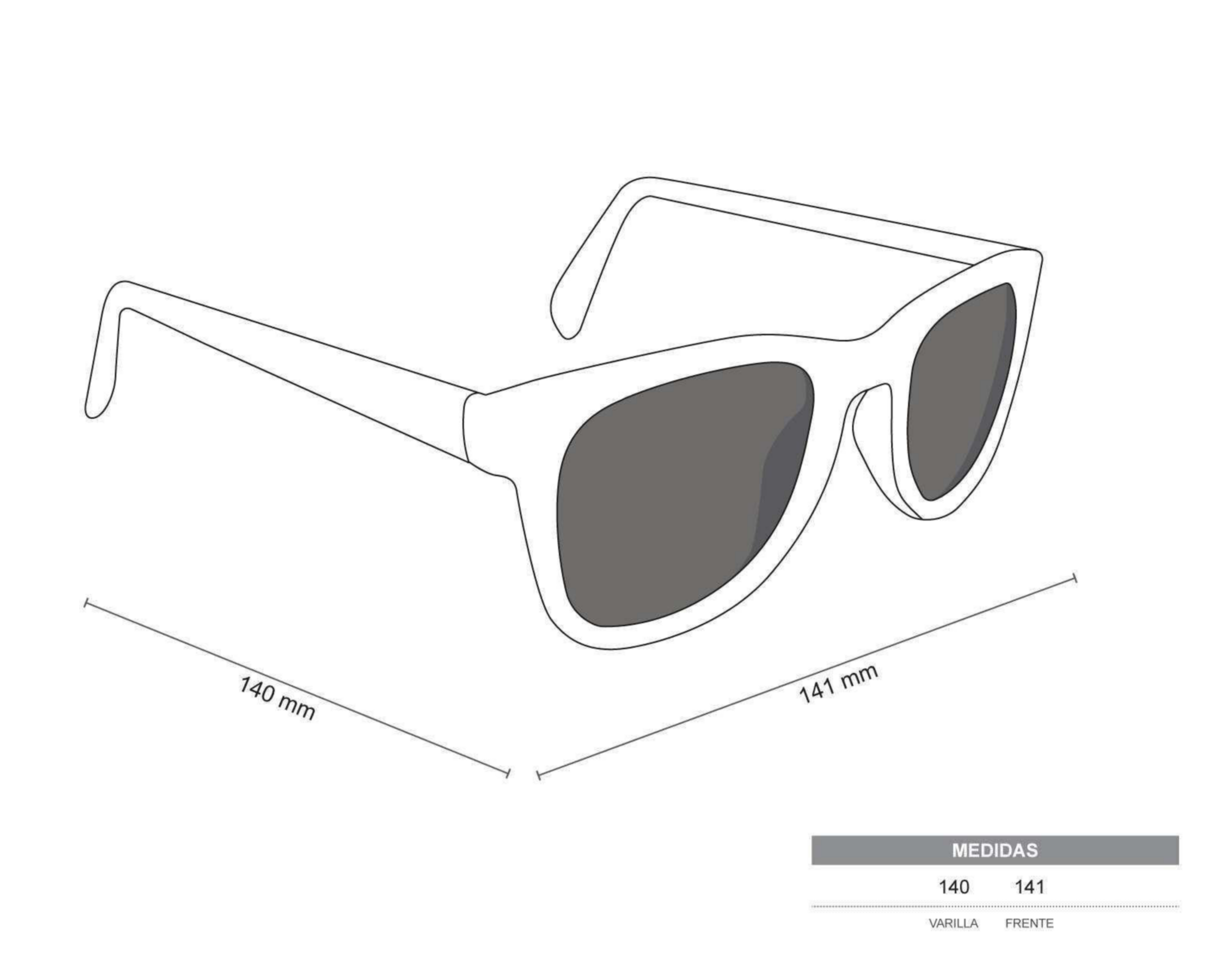 Foto 7 | Lentes de Sol Ray Ban Wayfarer color Negro