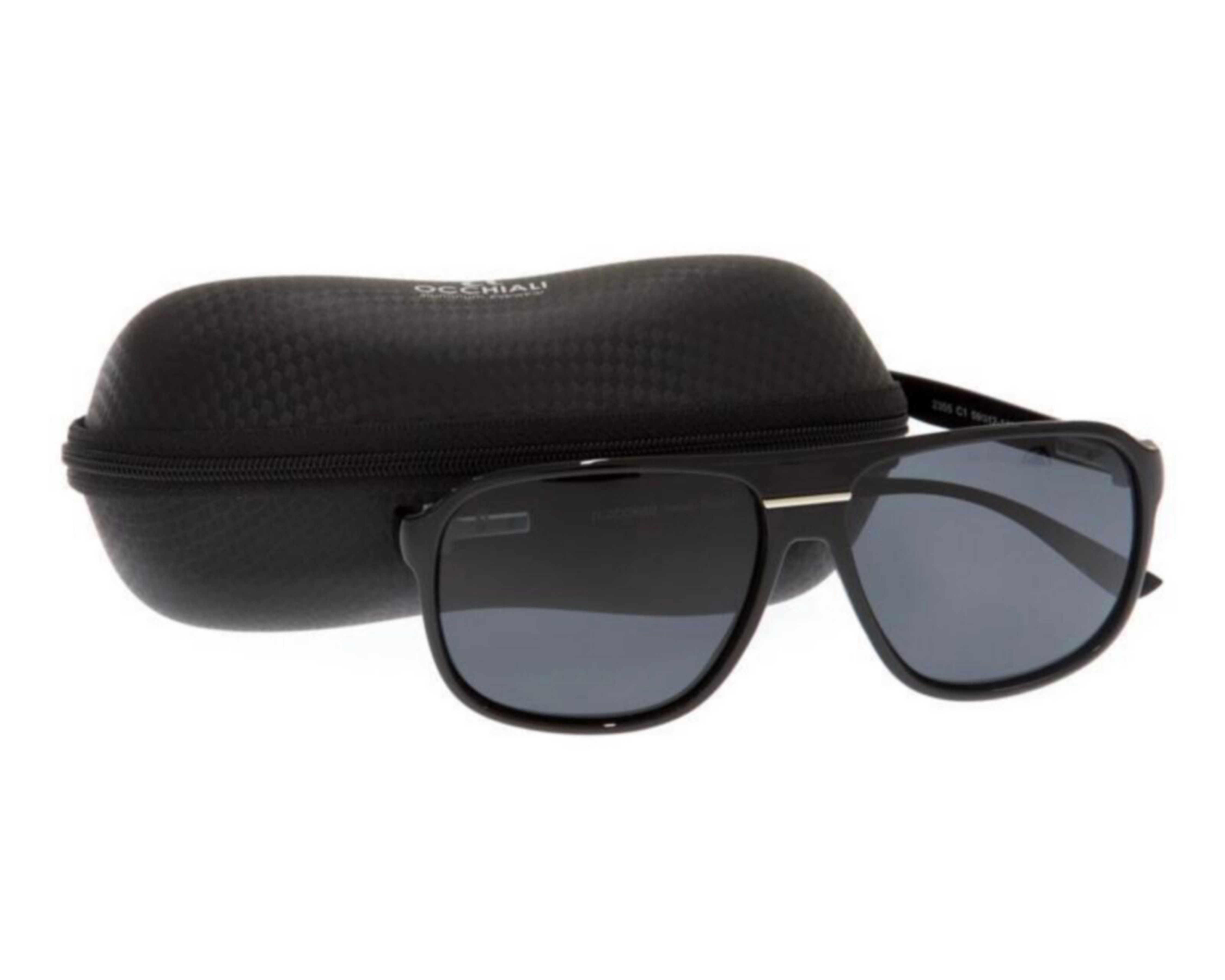 Foto 5 | Lentes de Sol Occhiali Rectangulares color Negro
