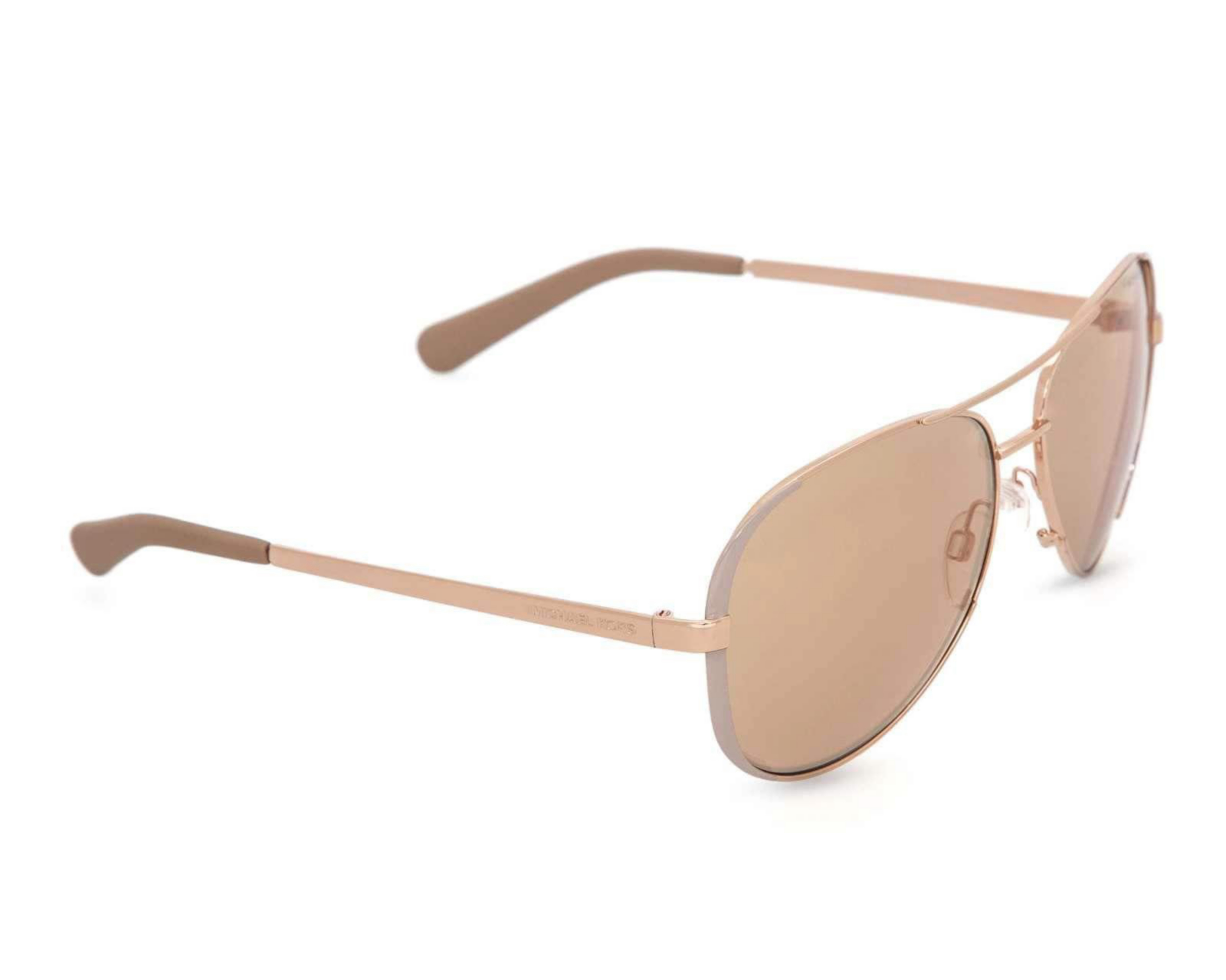 Lentes de Sol Michael Kors Aviador Oro Rosado