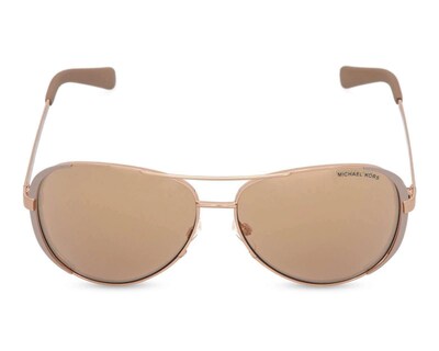 Foto 2 | Lentes de Sol Michael Kors Aviador Oro Rosado