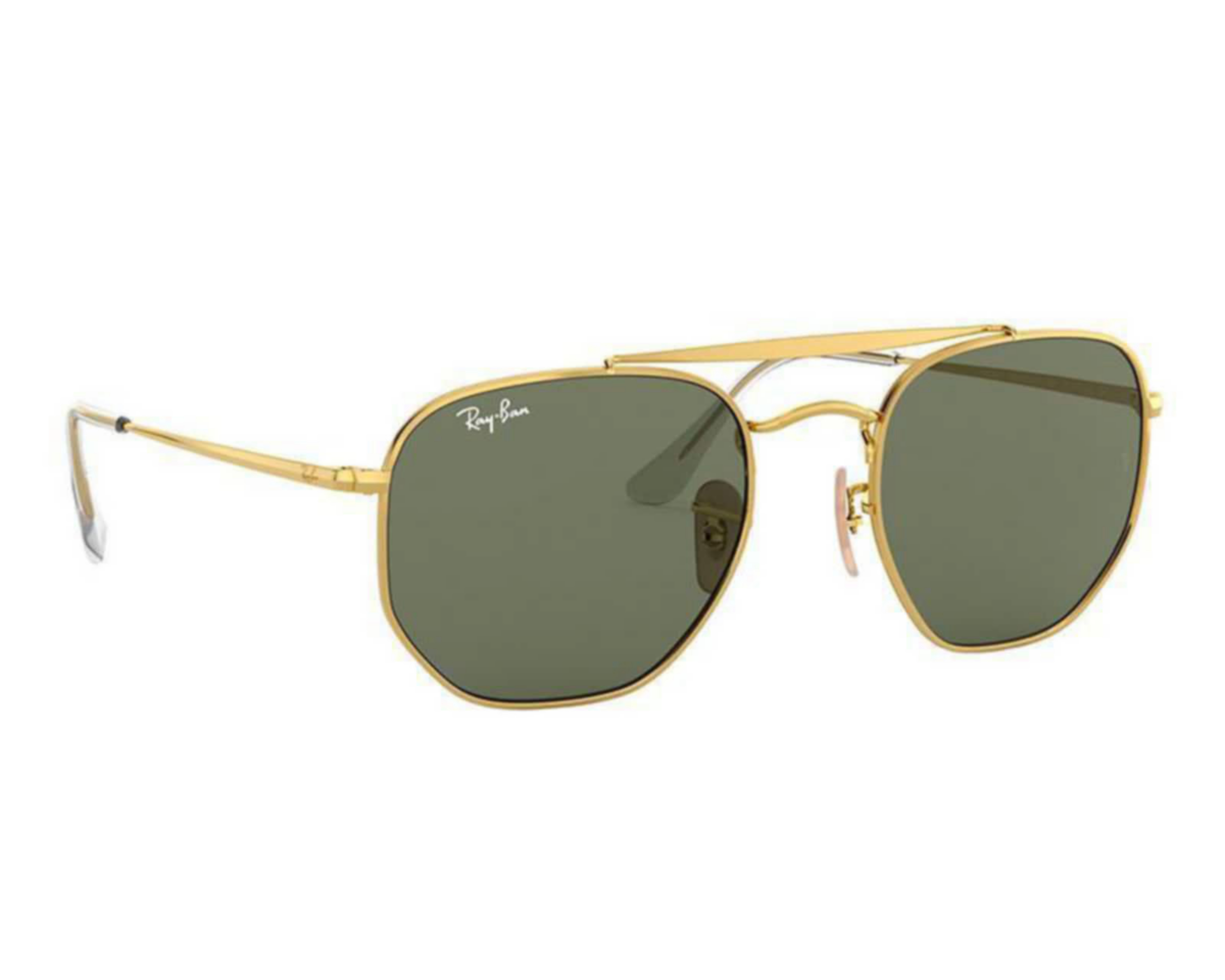 Foto 1 | Lentes de Sol Ray-Ban Redondos Dorado
