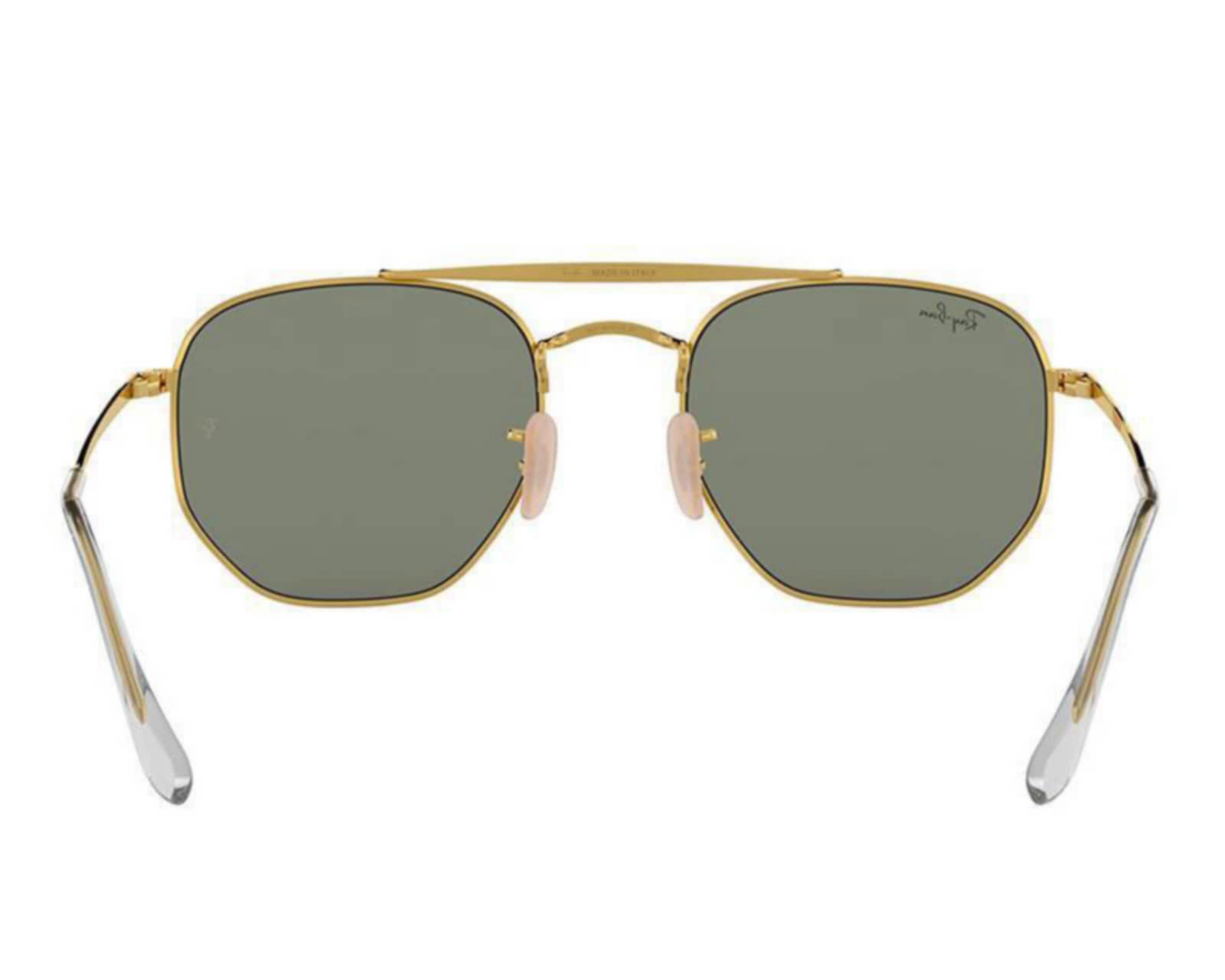 Foto 3 | Lentes de Sol Ray-Ban Redondos Dorado