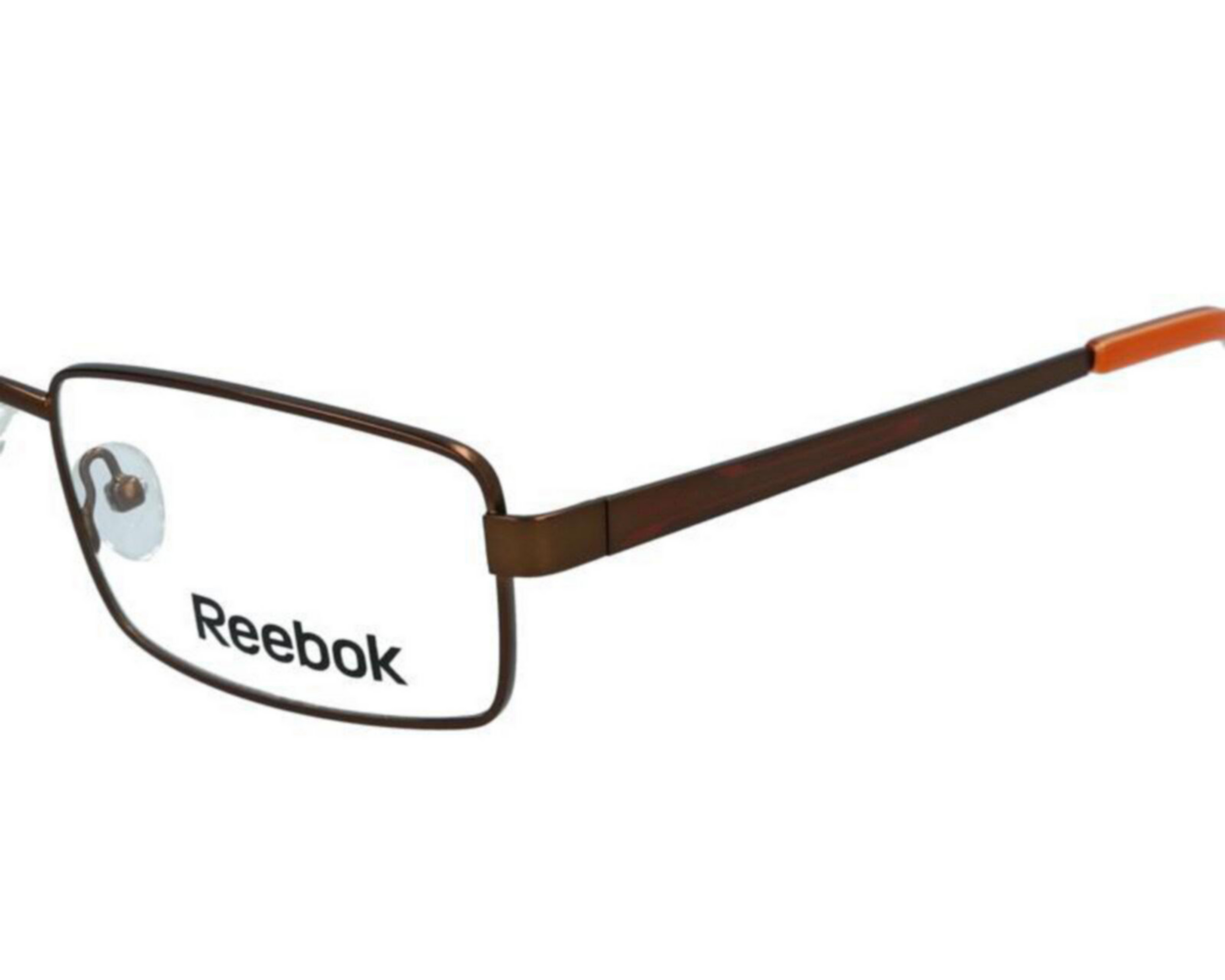 Foto 5 pulgar | Armazón Oftálmico Reebok Rectangulares Cafés