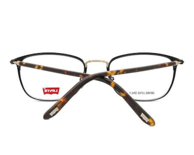Foto 5 | Armazón Oftálmico Levi's Cuadrados Negros