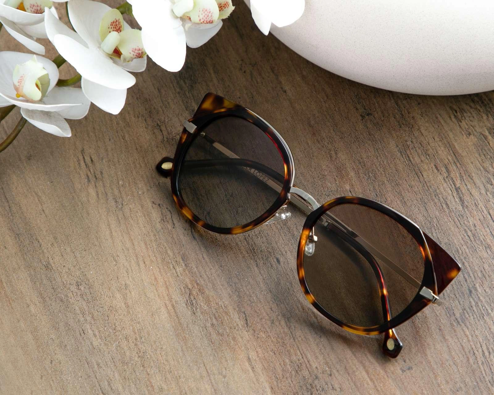 Foto 8 | Lentes de Sol Jennifer Lopez Cat Eye RS18-SZ219 Café