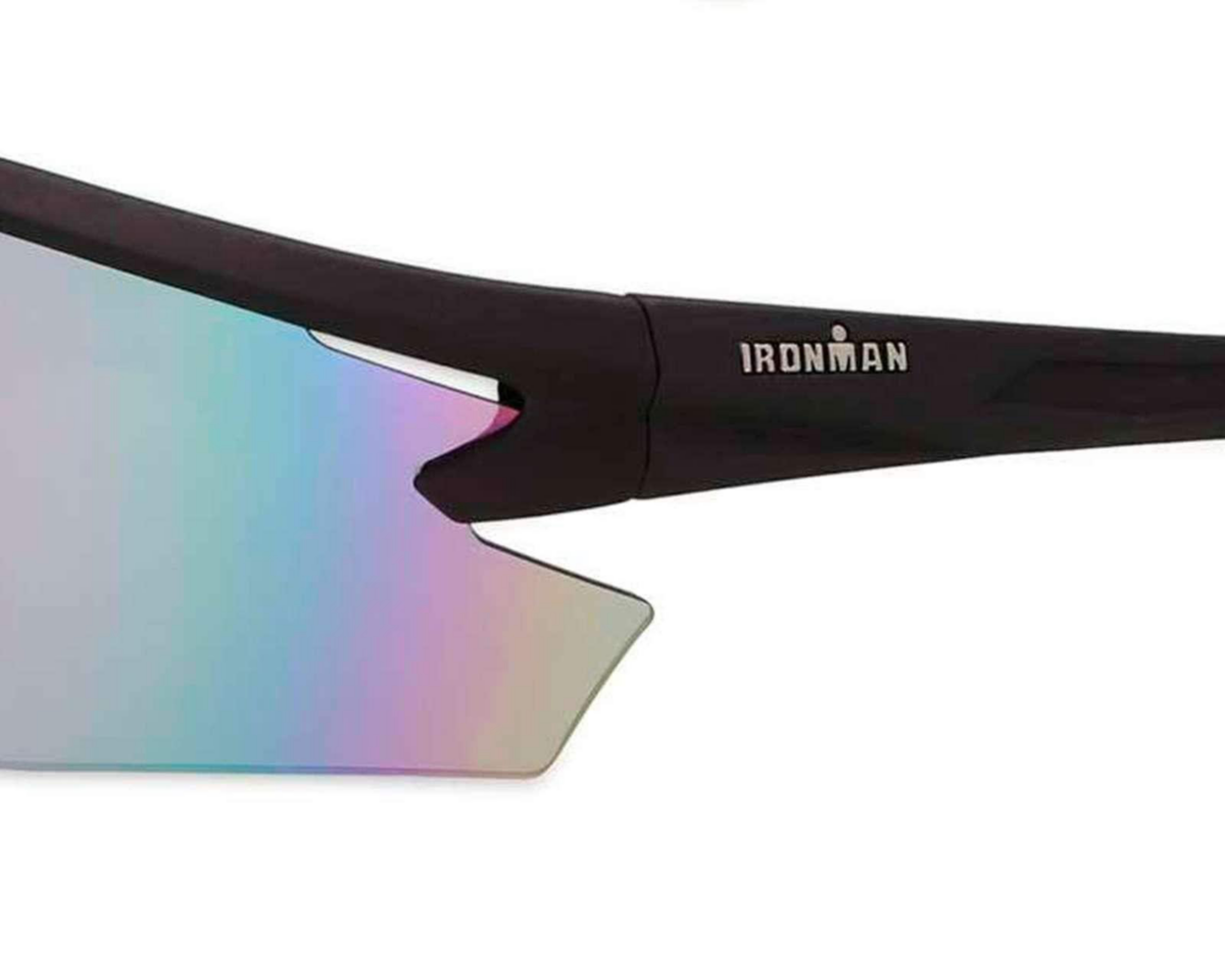 Foto 5 pulgar | Lentes de Sol Iron Man Deportivos Negro