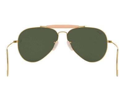 Foto 6 | Lentes de Sol Ray Ban Aviador color Dorado