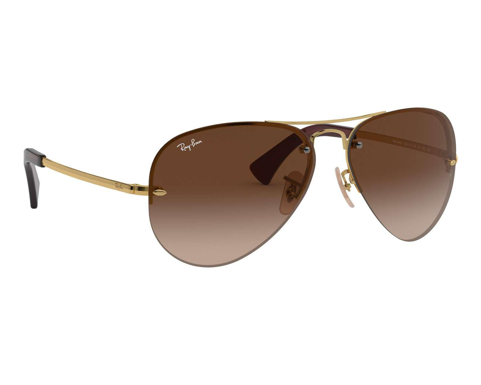 Lentes de Sol Ray Ban Aviador Dorado