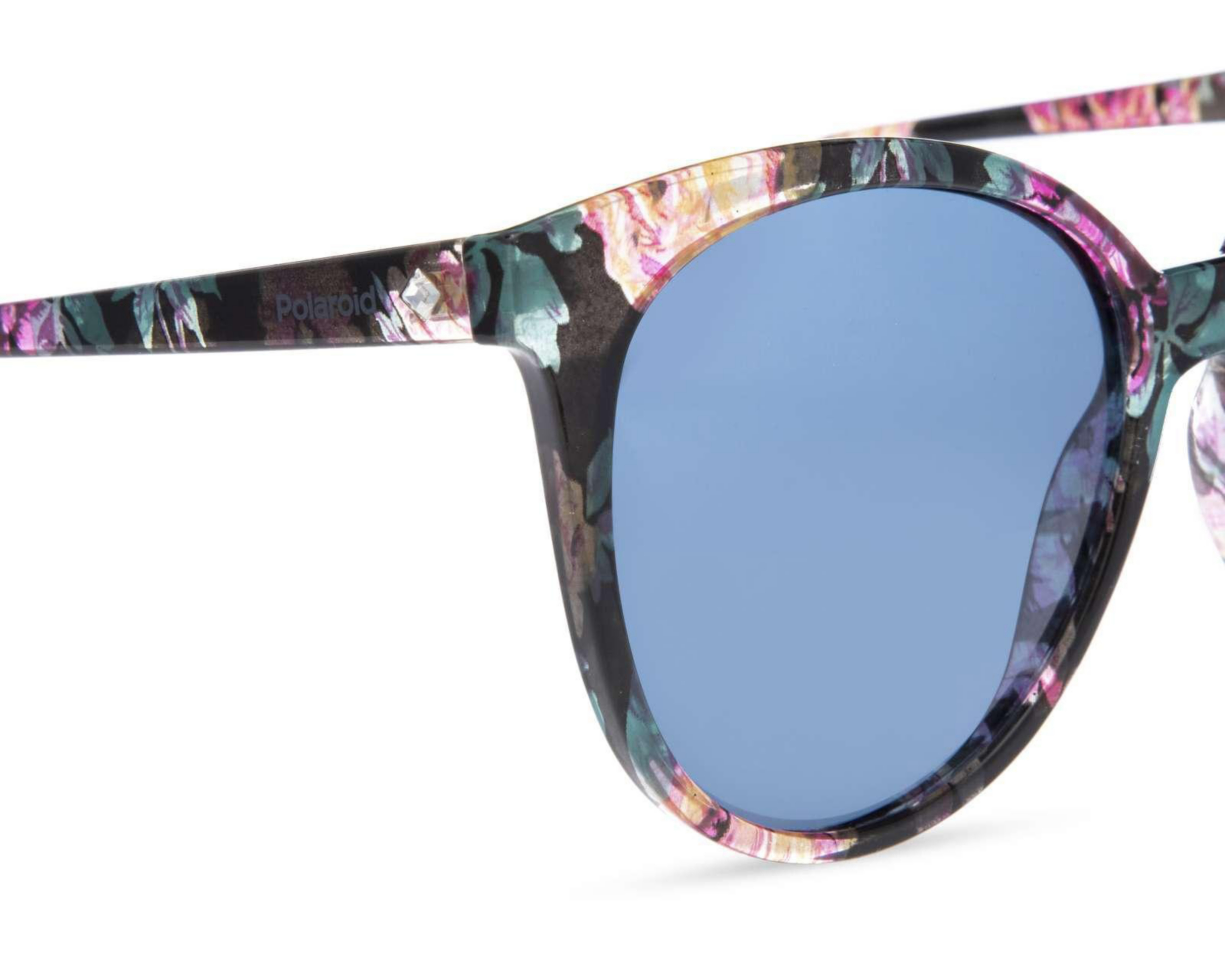 Foto 4 | Lentes de Sol Polaroid Oversized Azul