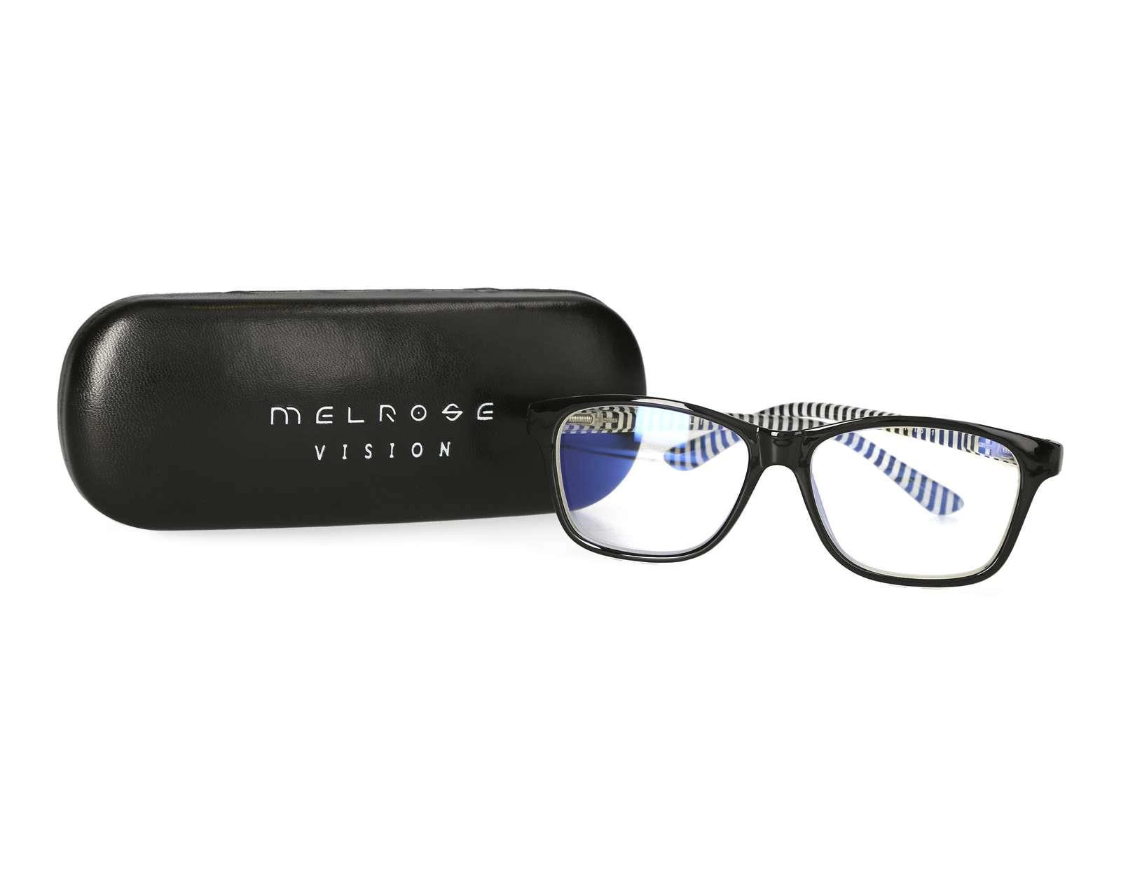 Foto 6 pulgar | Lentes Antiluz Azul Melrose BLW01 Negros