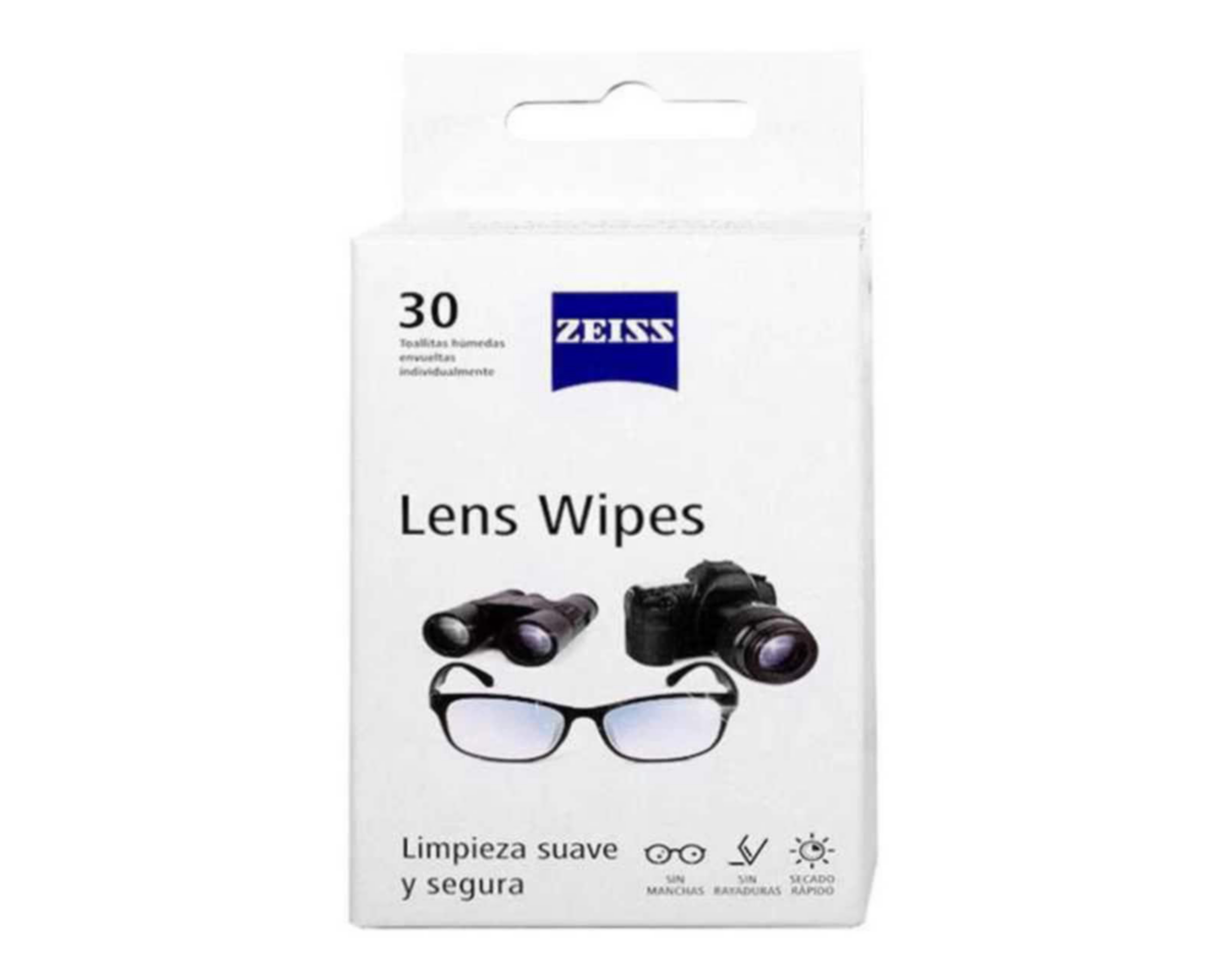 Toallitas Limpiadoras para Lente Zeiss 30 Piezas