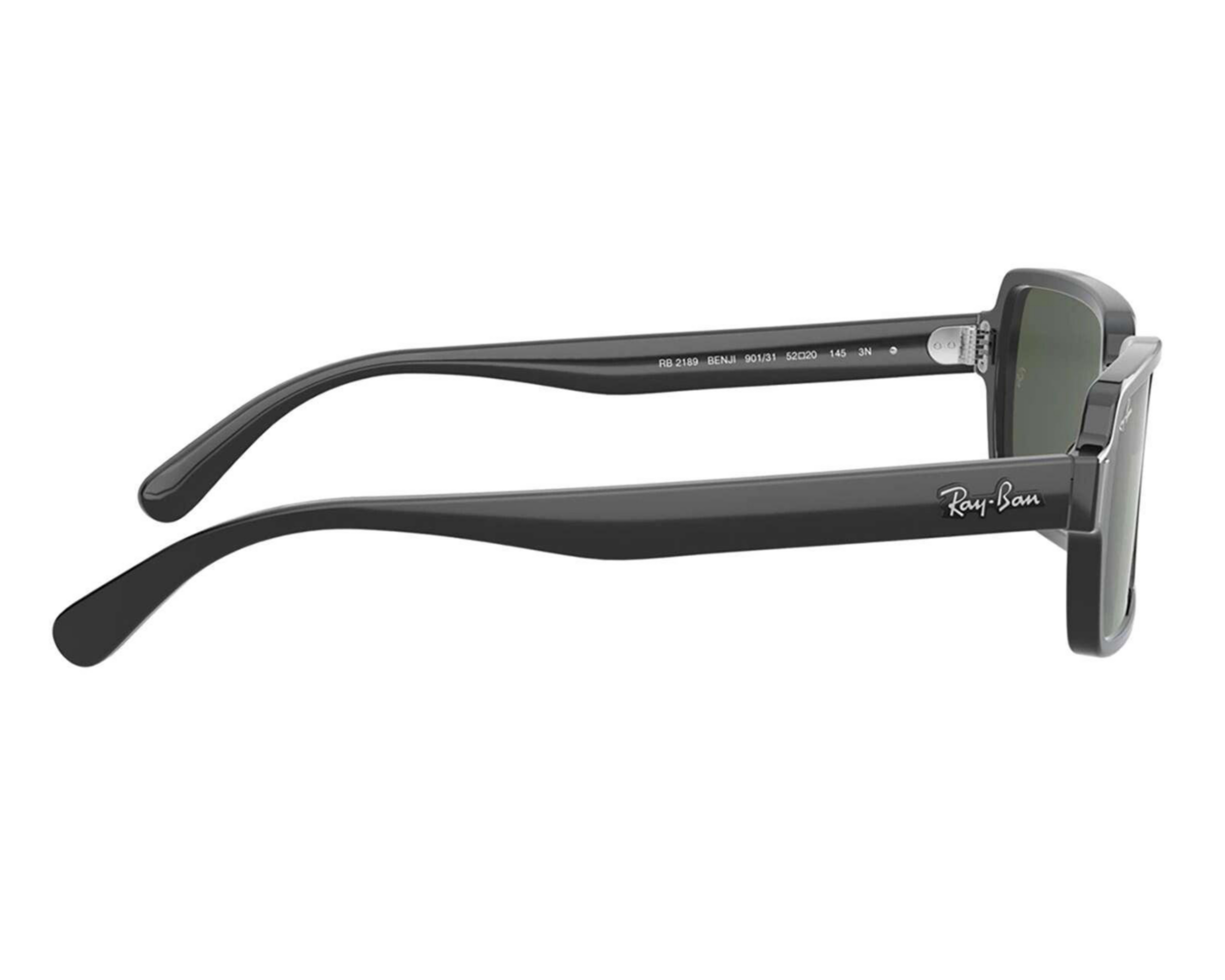 Foto 4 pulgar | Lentes de Sol Ray Ban Cuadrados Negro