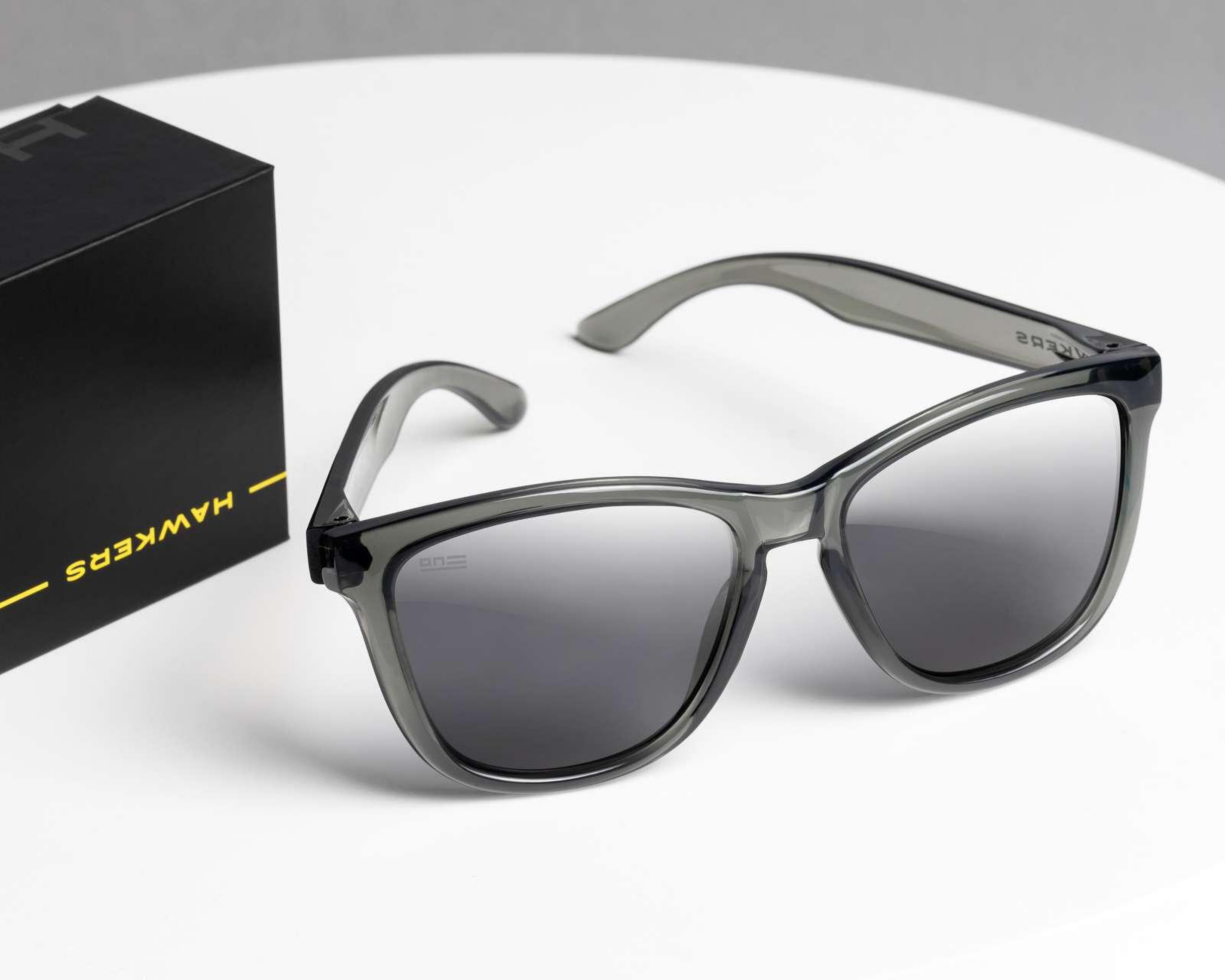 Foto 5 | Lentes de Sol Hawkers Cuadrados color Gris