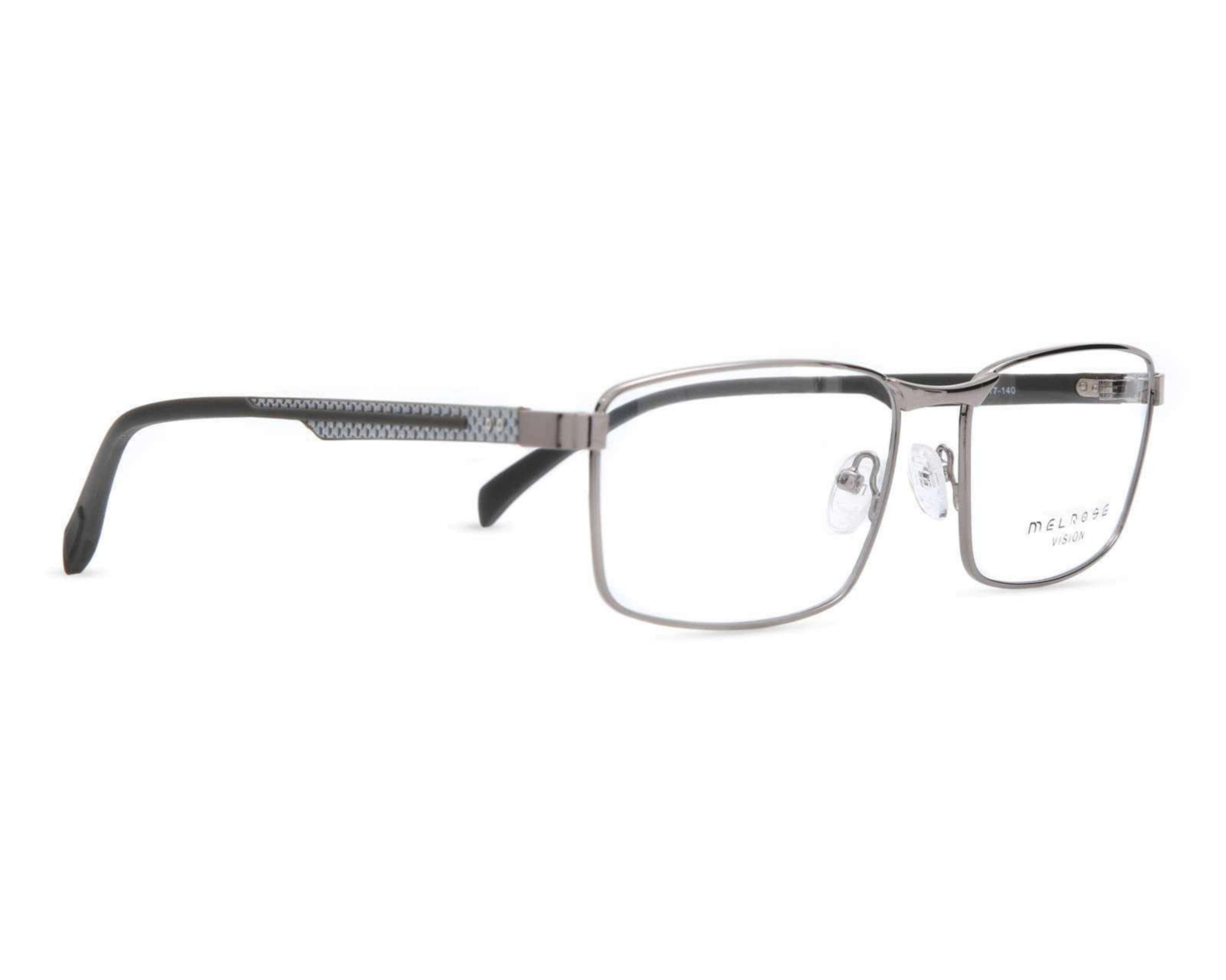 Armazón Oftálmico Melrose Cuadrado Plateado $799